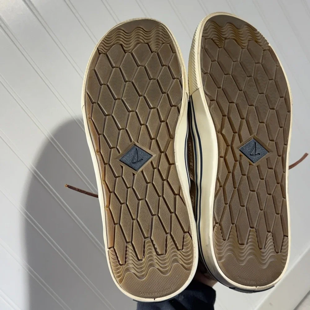 Sperry‎ Striper Storm Chukka Men's Sz 9 Waterproof, Suede Tan Boots, STS19888